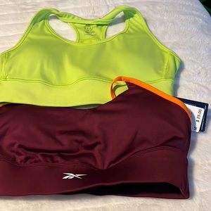 Reebok sports bras